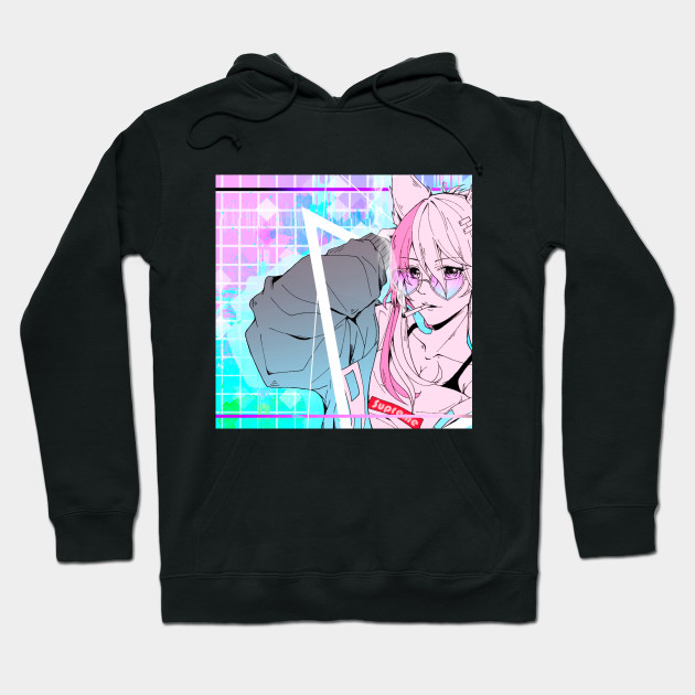 Supreme waifu material hoodie 2025